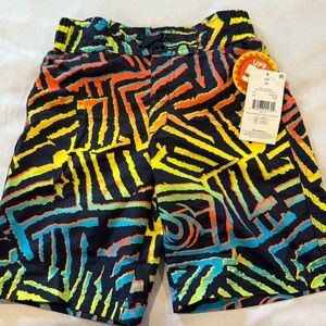 George Colorful Geometric Pattern Shorts Boys Size S (6)